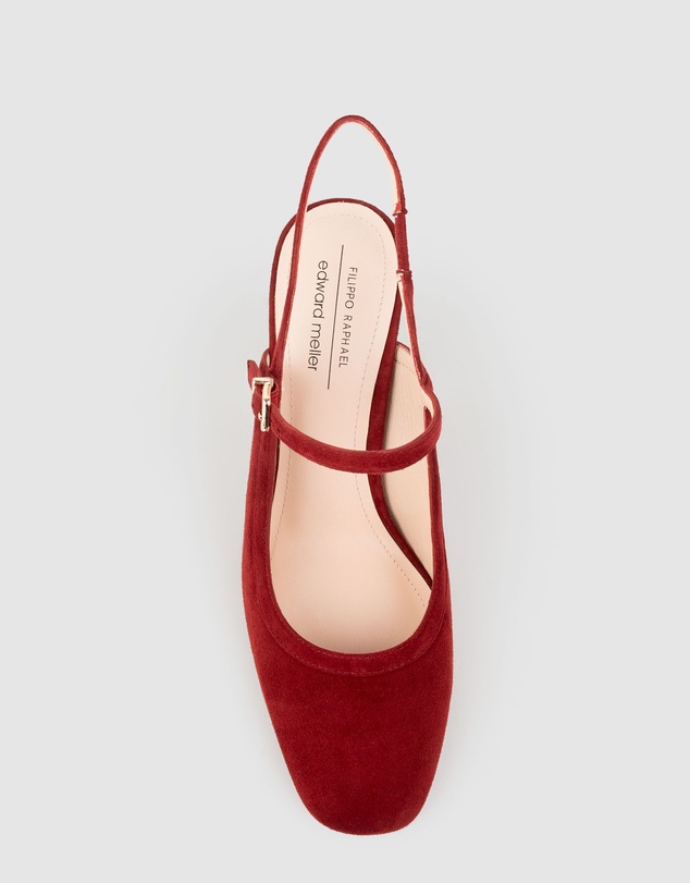 Edward Meller - CECELIA85 Block Heel Slingback Pump