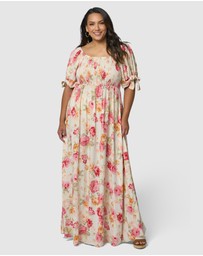 Something 4 Olivia - Felicity Ruffle Maxi Dress