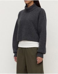 Assembly Label - Paris Wool Cashmere Knit Turtleneck Jumper