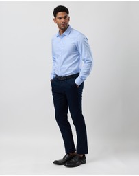 Brooksfield - Staple Textured Business Shirt