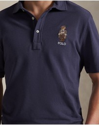 Polo Ralph Lauren - Custom Slim Polo Bear Mesh Polo Shirt