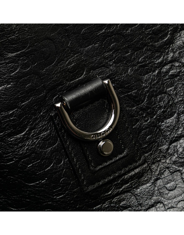 Pre-Loved by Azura Reborn - Pre-Loved Embossed Leather Horsebit Abbey D Ring Crossbody