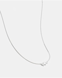 By Charlotte - Love in Stillness Heart Necklace