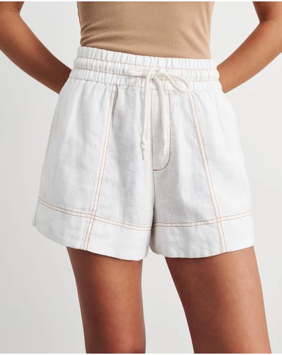Jag - Gigi Linen Pull On Short