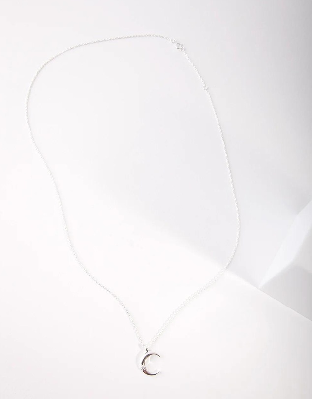 Lovisa - Sterling Silver Crescent Moon Necklace