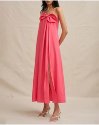 BY JOHNNY. - Sabrina Strapless Maxi Dress