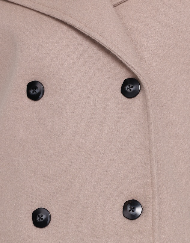 Petal & Pup - Saylor Cropped Car Coat - Oatmeal