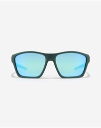 Hawkers Co - HAWKERS Shark - Polarized Teal Blue Chrome Sunglasses for Men