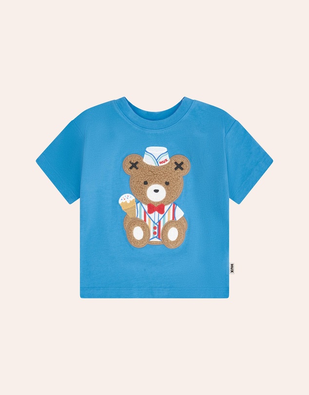 Huxbaby - Ice Cream Man Hux Drop Shoulder Tee - Babies-Kids