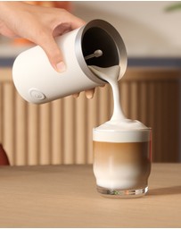 Philips - Baristina Milk Frother Cloud White