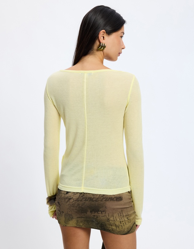 Jaded London - Button Down Henley