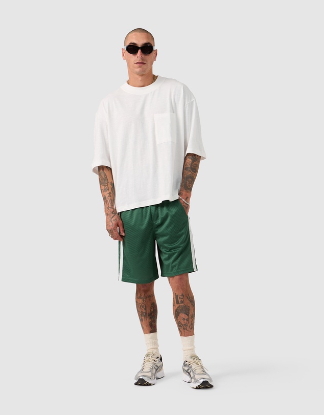 Zanerobe - Cropped Slub Flow Tee Vintage White