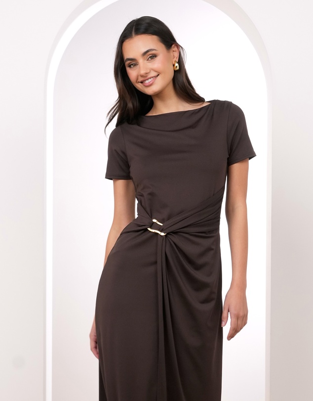 Pilgrim - Noah Short Sleeve Maxi Dress