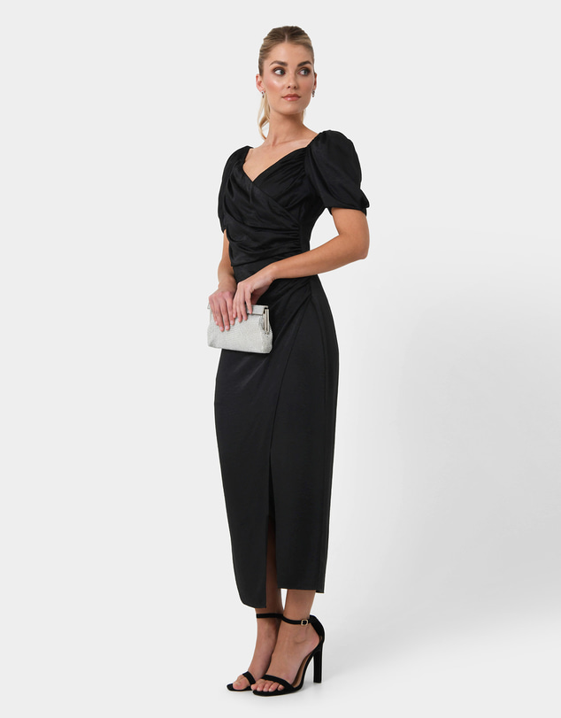 Forcast - Trixie Front Crossover Dress