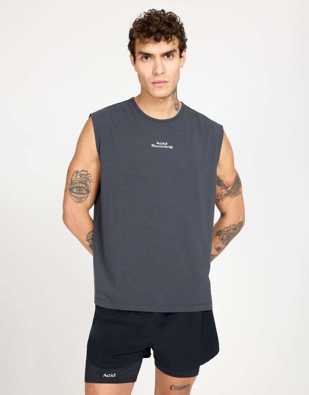 Acid Running - Logo Tank - ICONIC EXCLUSIVE