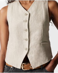 & Other Stories - Tailored Linen Waistcoat