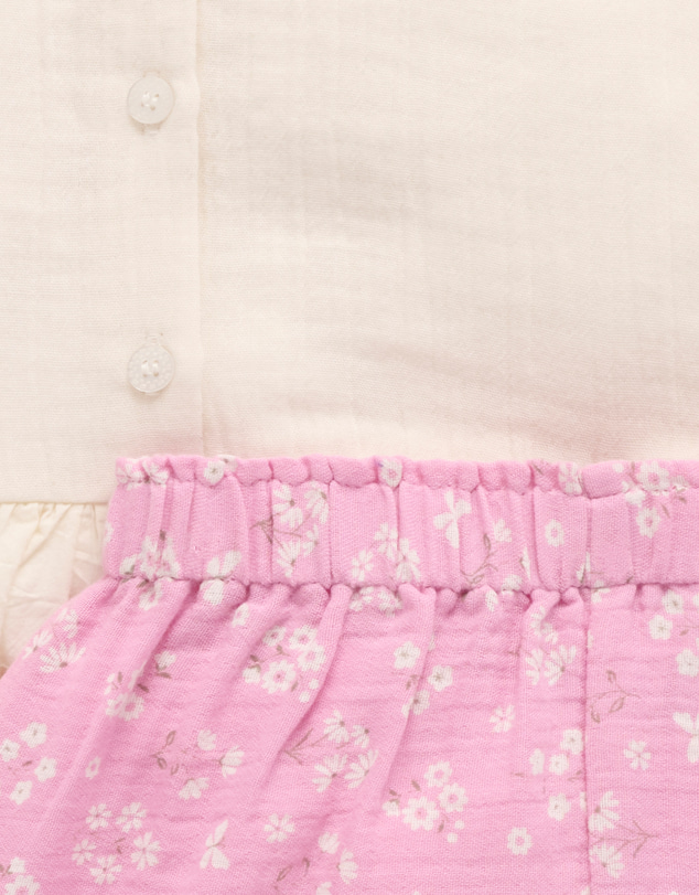 Purebaby - Floral Set-Kids-Babies