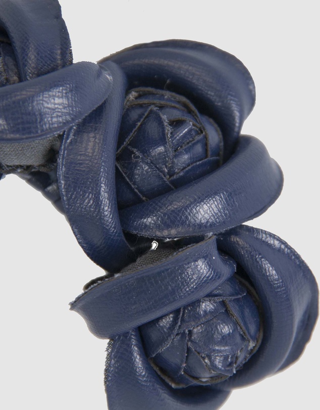 Max Alexander - Leather Flowers Headband