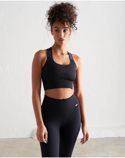Aim'n - High Support Ribbed Bra
