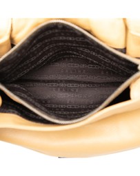 Pre-Loved by Azura Reborn - Pre-Loved Lambskin Watch Me Gauffre Flap Shoulder Bag