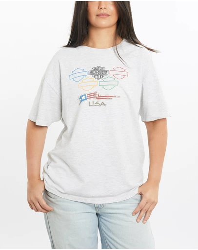 Vintage by The Real Deal - Pre Loved - Vintage 1996 Harley Davidson Olympics Tee