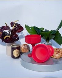 porter green - mecc | silicone unbreakable cocktail glasses