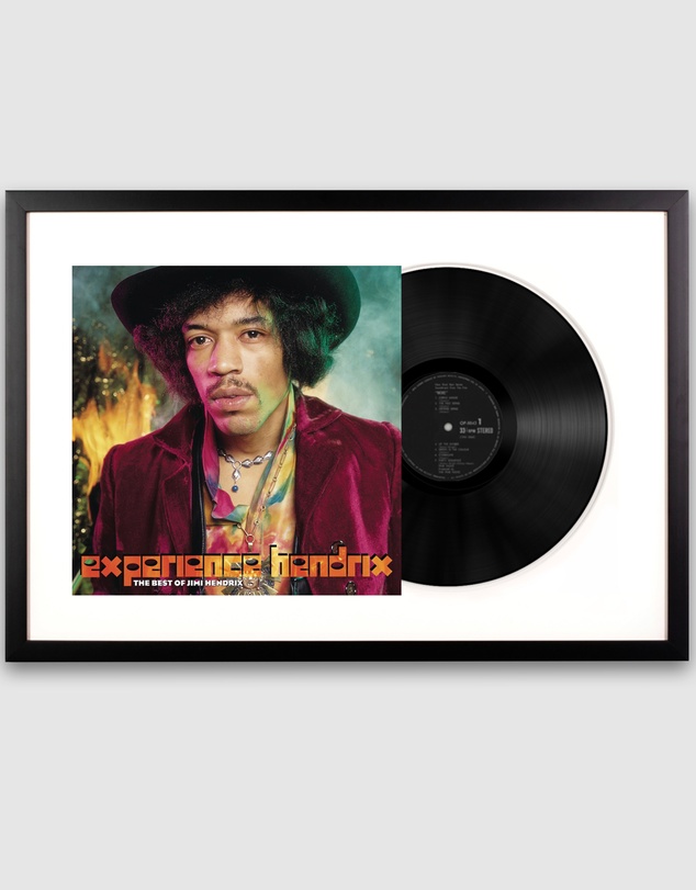 iWorld - Framed The Jimi Hendrix Experience Experience Hendrix: The Best of Jimi Hendrix Vinyl Album Art