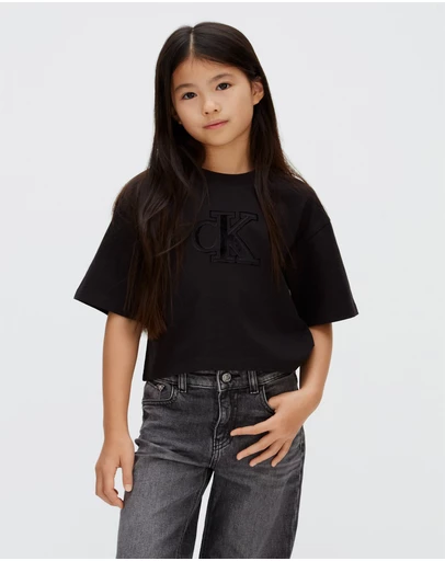 Calvin Klein Jeans - Girls Boxy Logo T-Shirt