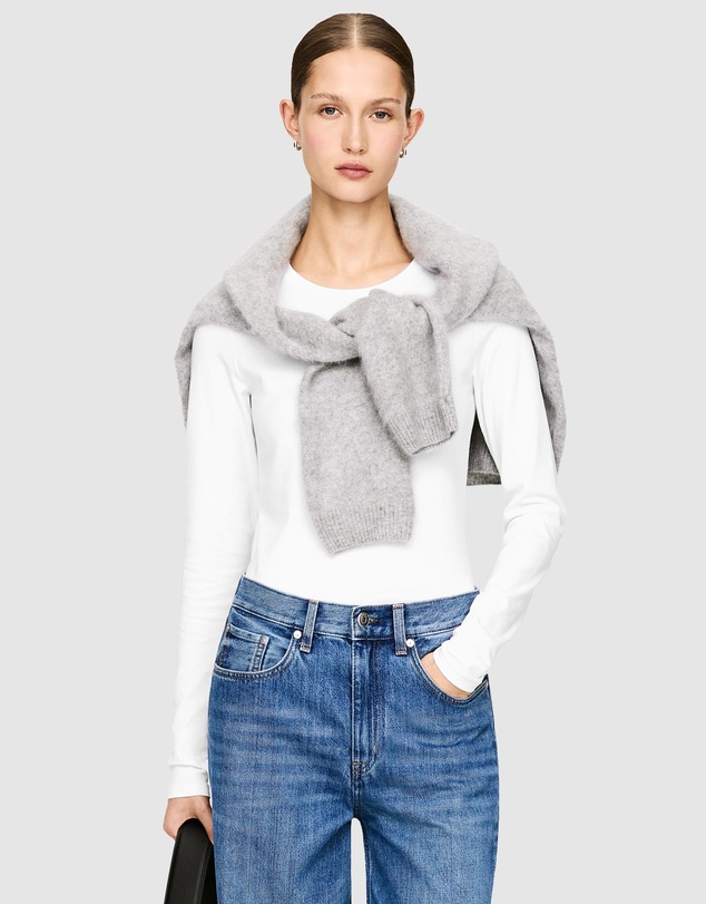 ARKET - Cotton Stretch Long-Sleeve T-Shirt
