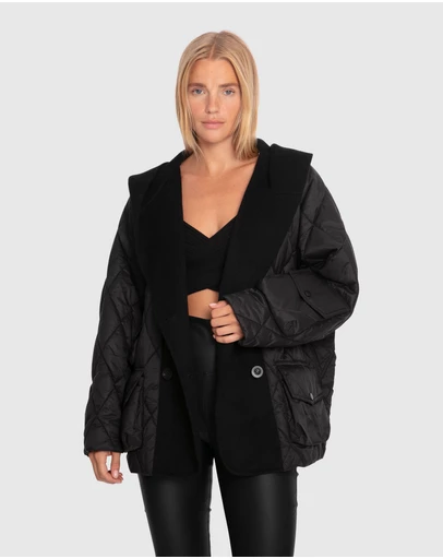 Belle & Bloom - Only You Quilted Utility Jacket