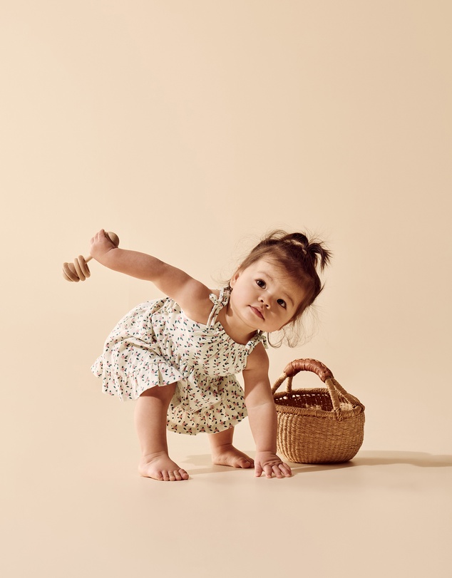Wilson & Frenchy - Organic Crinkle Ruffle Dress - Babies-Kids