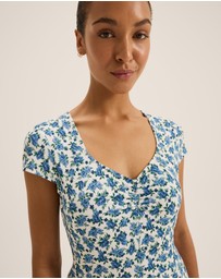 Review - Diana Floral Jersey Dress