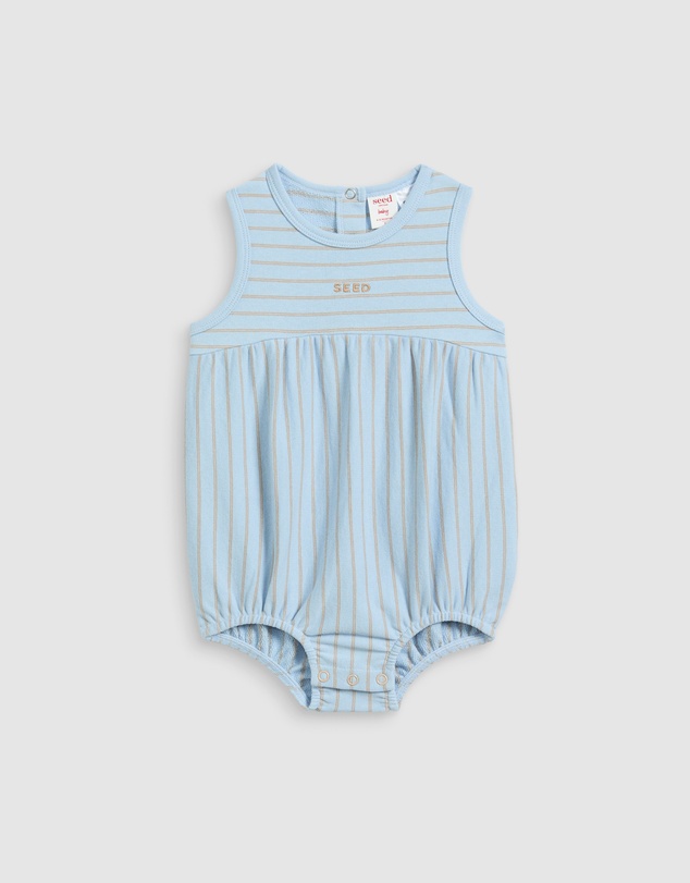 Seed Heritage - Stripe Logo Bodysuit