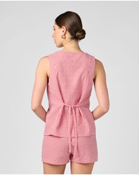 MVN - Gingham Top
