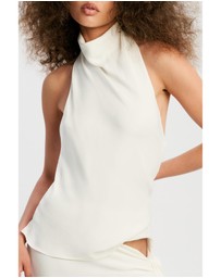 Bardot - Solene High Cowl Neck Top