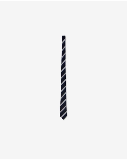 Calibre - Stripe Jacquard Silk Tie Navy Combo