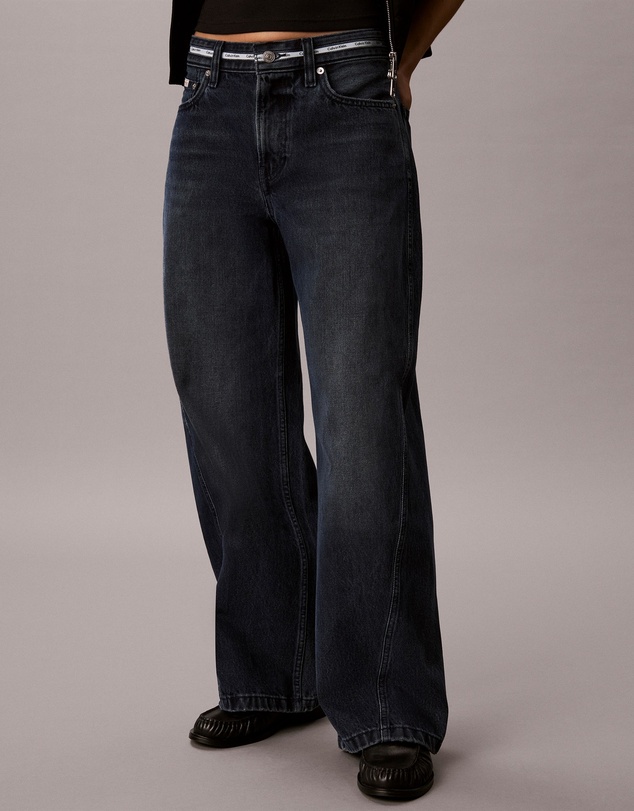 Calvin Klein Jeans - Twisted Low Rise Baggy Jeans