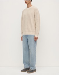 Assembly Label - Carson Cotton Rib Knit Jumper