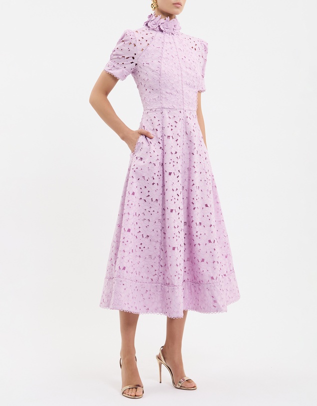 Rebecca Vallance - Kitsu Short Sleeve Midi Dress