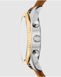 Michael Kors - Lexington Brown Chronograph Watch