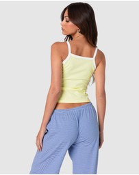 EDIKTED - Ramira Contrast Tank Top