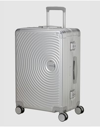 American Tourister - Soundbox Alu Medium Tsa Suitcase Expandable (68Cm)