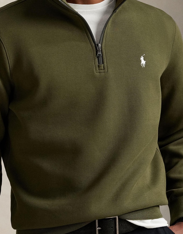 Polo Ralph Lauren - Double-Knit Quarter-Zip Pullover