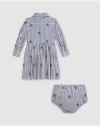 Polo Ralph Lauren - Polo Bear Cotton Shirtdress & Bloomers - Babies