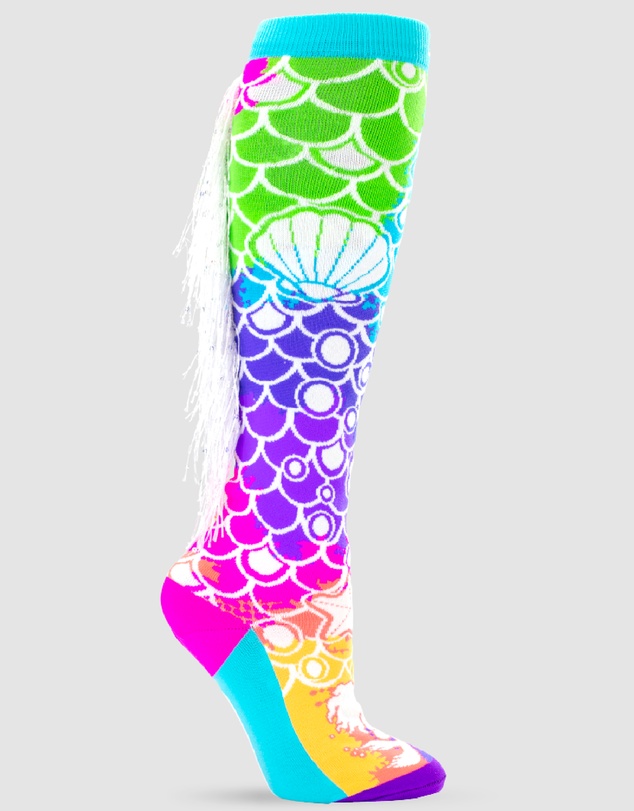 Crazy Skates - Crazy Socks Mermaid Knee-High Socks