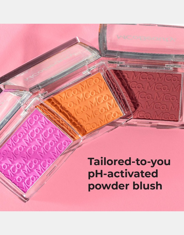 MCoBeauty - Glow Up pH Powder Blush - Rosy Pink