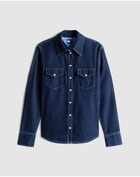 Tommy Jeans - Dark Denim Western Shirt