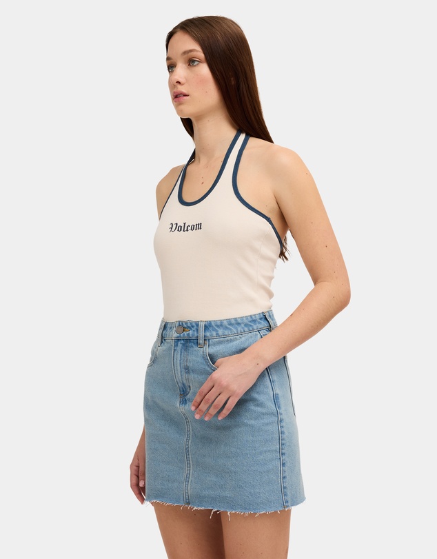 Volcom - Womens Ramped Mini Denim Skirt