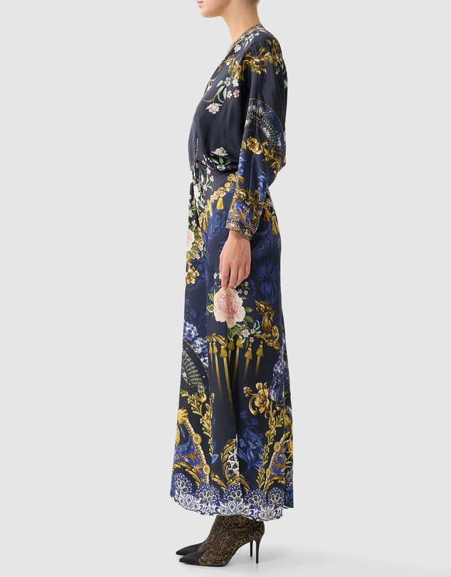 Camilla - Twist Front Batwing Dress