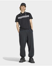 adidas Originals - Chest Stripes Slim Polo Shirt Mens